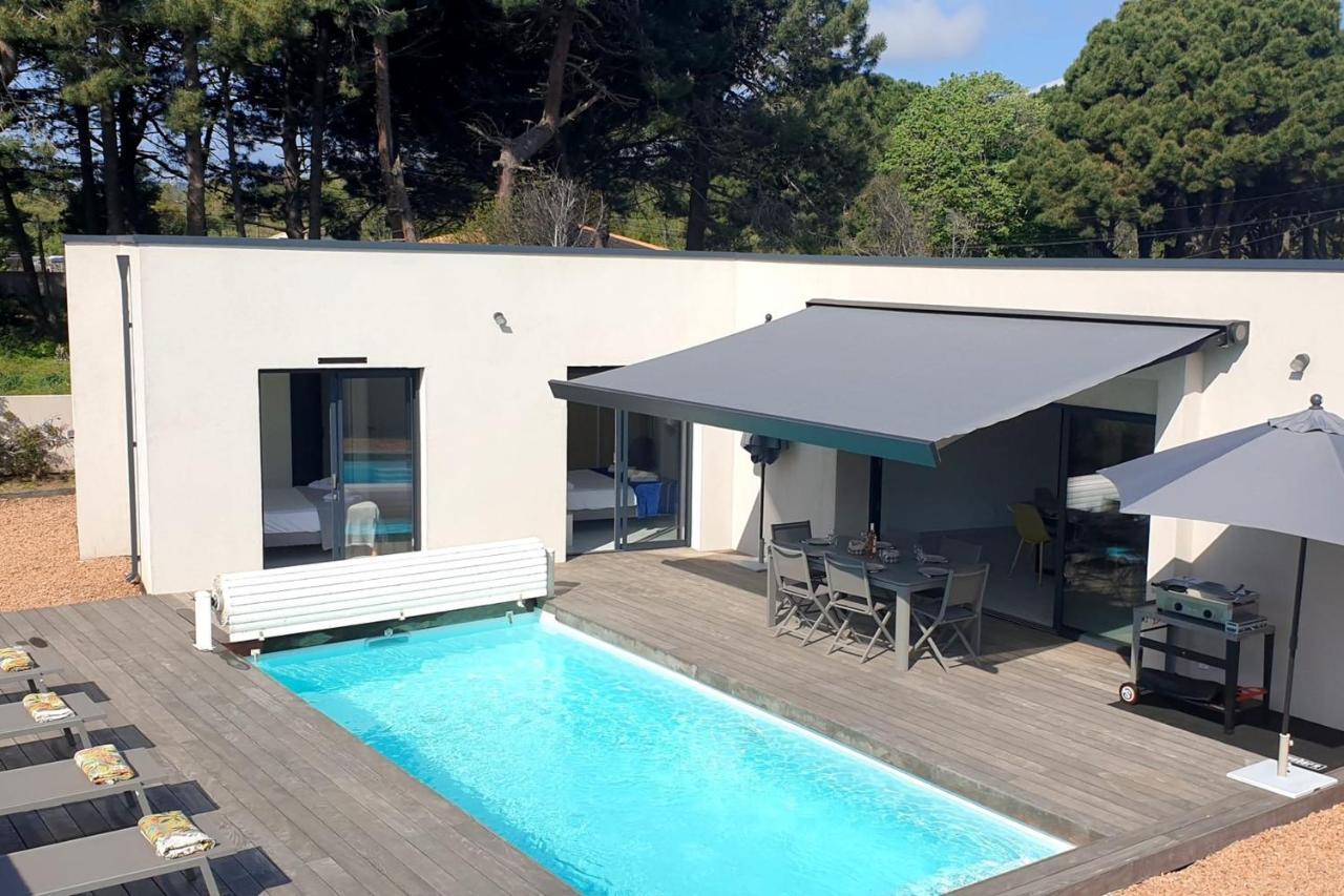 Villa Rossa 6 Pers Dans Residence Avec Piscine Chauffee Privee レクシ エクステリア 写真